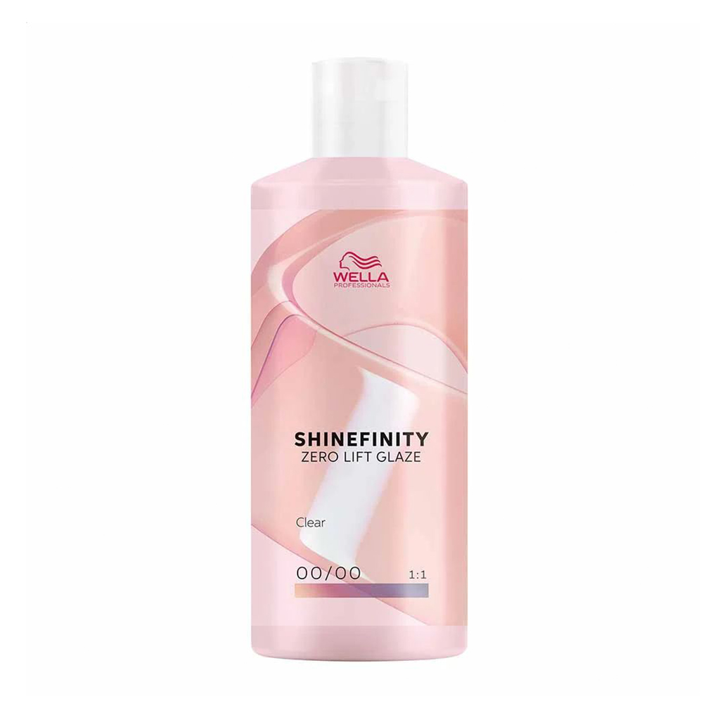 Напівперманентна фарба для волосся Wella Professionals Shinefinity Zero Lift Glaze 00/00 Crystal Glaze, 500 мл (бустер)