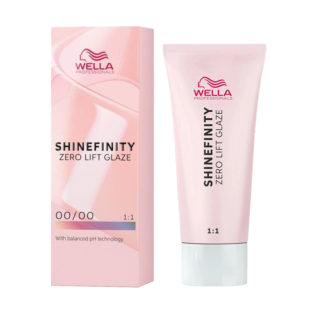 Напівперманентна фарба для волосся Wella Professionals Shinefinity Zero Lift Glaze 00/00 Crystal Glaze, 60 мл (бустер)