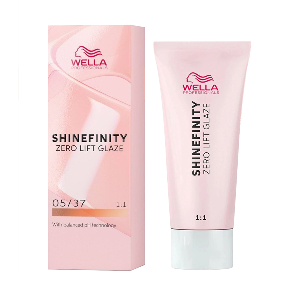 Напівперманентна фарба для волосся Wella Professionals Shinefinity Zero Lift Glaze 05/37 Caramel Espresso, 60 мл